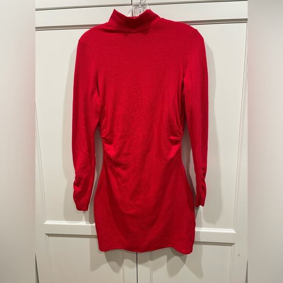 Sanctuary Women's Mini Dress Show Stopper Ribbed in Ruby Red- NWT-‎ Small - Picture 8 of 14